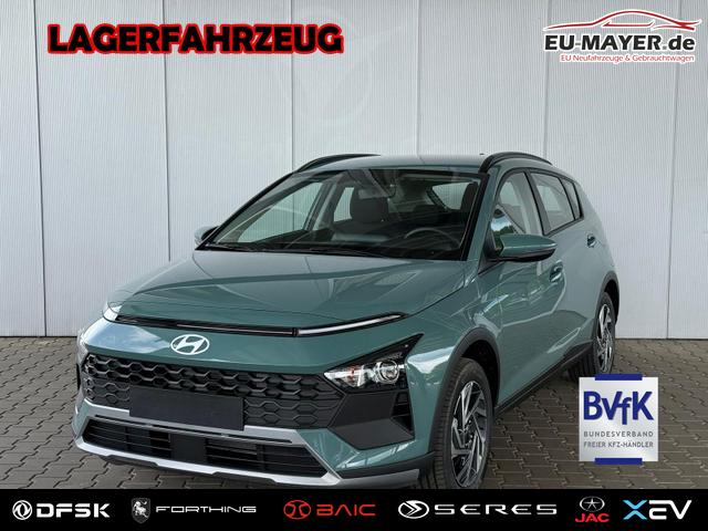 Lagerfahrzeug Hyundai BAYON - Wave 1.2 MPI / Sitz & Lenkradheizung Navi R&uuml;ckfahrkamera Tempomat Alu 16"