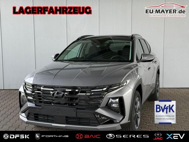 Lagerfahrzeug Hyundai TUCSON - E-Motion 1.6 T-GDI 2WD 48V DCT / Panoramadach ACC Sitz   Lenkradheizung LED Navi PDC V&H Kamera Alu 18"