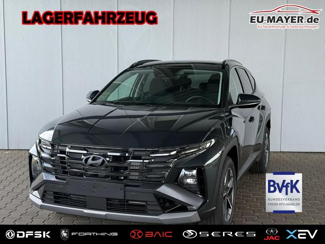 Lagerfahrzeug Hyundai TUCSON - E-Motion 1.6 T-GDI 2WD 48V DCT / Panoramadach ACC Sitz   Lenkradheizung LED Navi PDC V&H Kamera Alu 18"