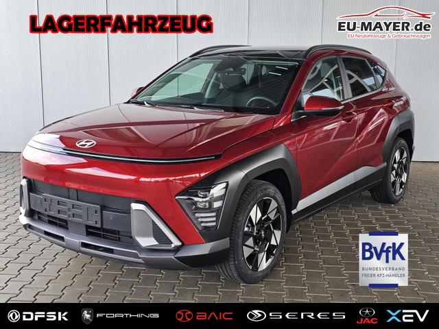 Lagerfahrzeug Hyundai KONA - Premium 1.6 GDI 2WD HEV DCT / Pano - Schiebedach LED Sitz   Lenkradheizung ACC Alu 18"