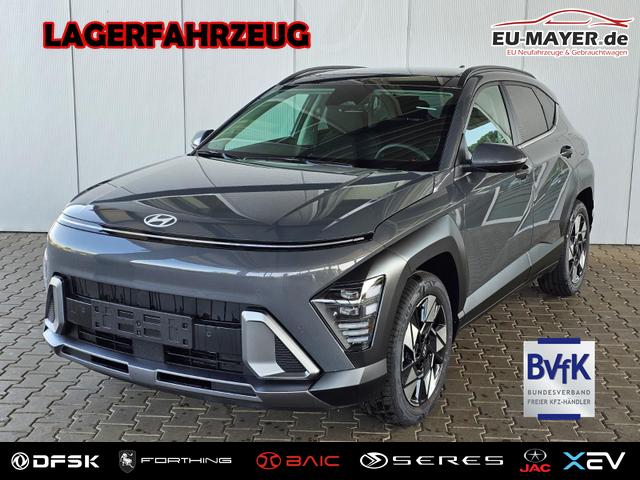Lagerfahrzeug Hyundai KONA - Premium 1.6 GDI 2WD HEV DCT / Pano - Schiebedach LED Sitz   Lenkradheizung ACC Alu 18"