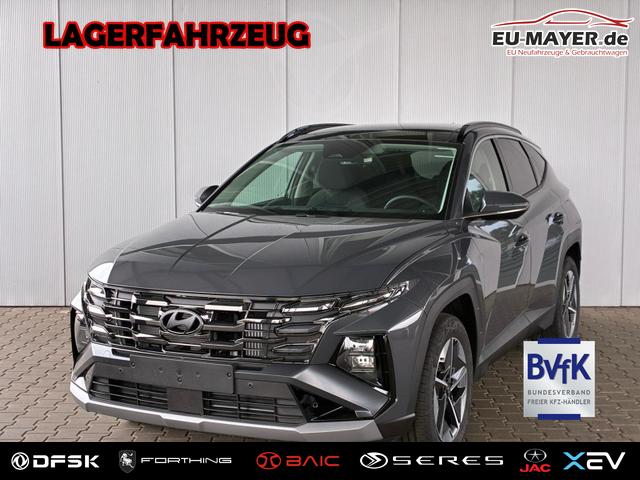 Lagerfahrzeug Hyundai TUCSON - E-Motion 1.6 T-GDI 2WD 48V DCT / Panoramadach ACC Sitz   Lenkradheizung LED Navi PDC V&H Kamera Alu 18"