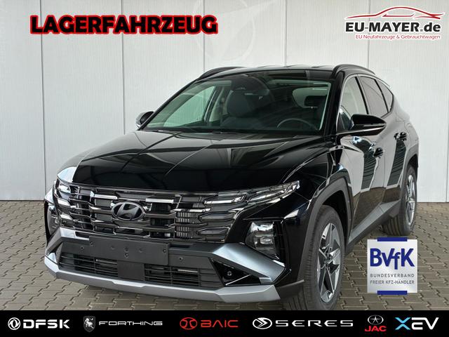 Lagerfahrzeug Hyundai TUCSON - Comfort 1.6 T-GDI 2WD 48V DCT / Matrix-LED 4x Shz E-Klappe ACC Tempomat Kamera Alu 18"