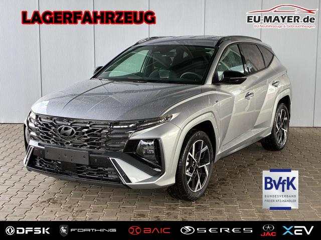 Lagerfahrzeug Hyundai TUCSON - N Line 1.6 T-GDi 4WD HEV / Head-Up ACC 4x Shz Krell-Soundsystem E-Klappe Matrix-LED E-Sitze Alu 19"