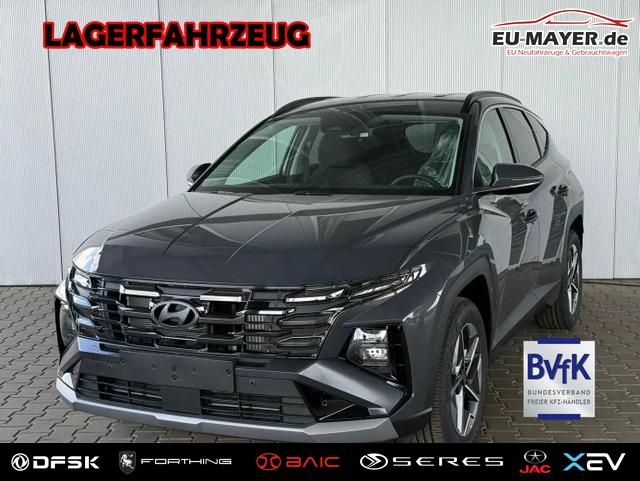 Lagerfahrzeug Hyundai TUCSON - E-Motion 1.6 T-GDi 2WD 48V DCT / ACC Sitz   Lenkradheizung LED Navi PDC V&H Kamera Alu 18"