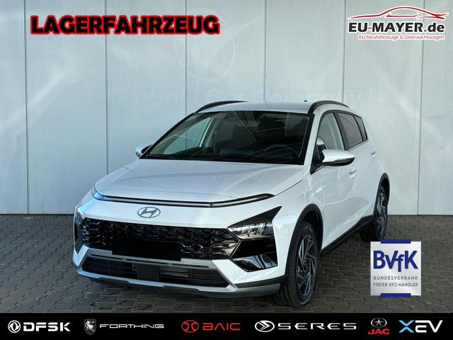 Lagerfahrzeug Hyundai BAYON - Premium 1.2 MPI / Navi Sitz   Lenkradheizung R&uuml;ckfahrkamera Tempomat Klimaautomatik Alu 16"