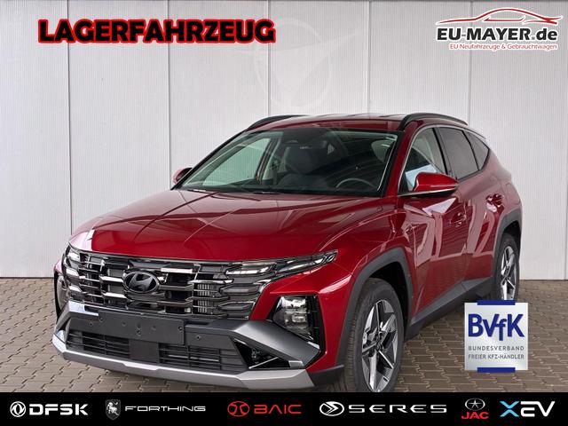 Lagerfahrzeug Hyundai TUCSON - Comfort 1.6 T-GDI 2WD 48V DCT / Matrix-LED 4x Shz E-Klappe ACC Tempomat Kamera Alu 18"