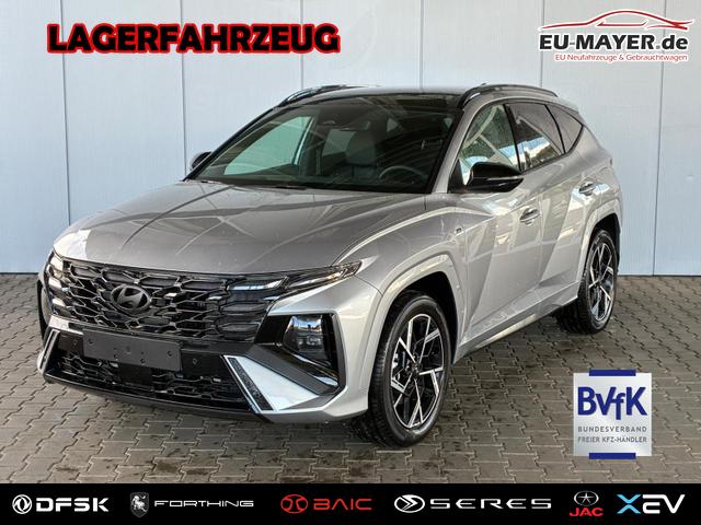 Lagerfahrzeug Hyundai TUCSON - N-Line 1.6 T-GDI 4WD HEV / Panoramadach 4x Shz ACC Head-Up Krell-Soundsystem E-Klappe Matrix-LED E-Sitze Alu 19"