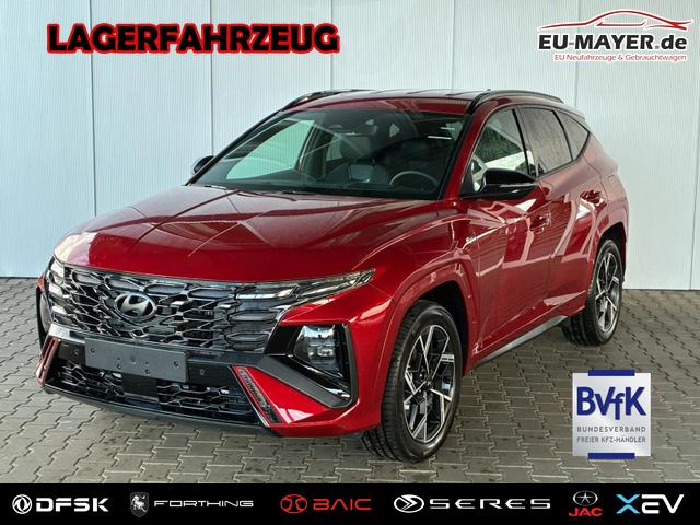 Lagerfahrzeug Hyundai TUCSON - N Line 1.6 T-GDi 4WD HEV / Head-Up ACC 4x Shz Krell-Soundsystem E-Klappe Matrix-LED E-Sitze Alu 19"
