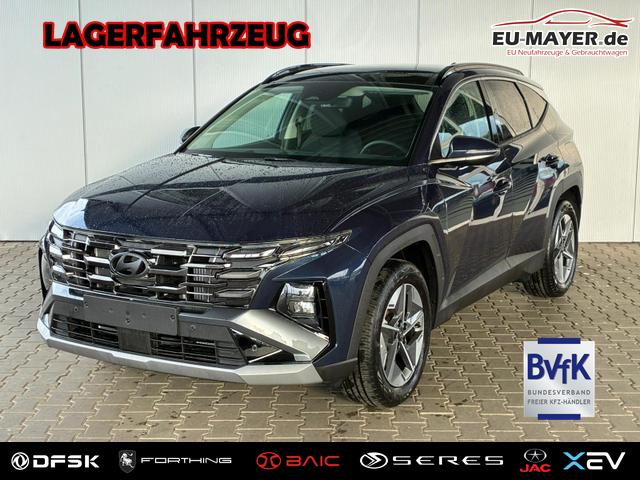 Lagerfahrzeug Hyundai TUCSON - E-Motion 1.6 T-GDI 2WD 48V DCT / Panoramadach ACC Sitz   Lenkradheizung LED Navi PDC V&H Kamera Alu 18"
