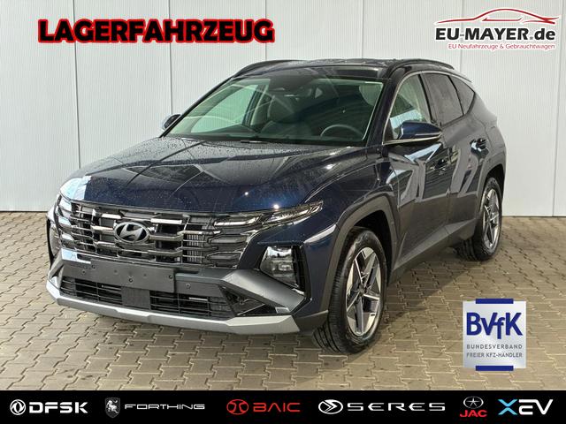 Lagerfahrzeug Hyundai TUCSON - Comfort 1.6 T-GDI 2WD 48V DCT / Matrix-LED 4x Shz E-Klappe ACC Tempomat Kamera Alu 18"