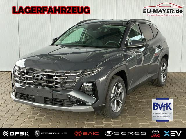 Lagerfahrzeug Hyundai TUCSON - Comfort 1.6 T-GDI 2WD 48V DCT / Matrix-LED 4x Shz E-Klappe ACC Tempomat Kamera Alu 18"