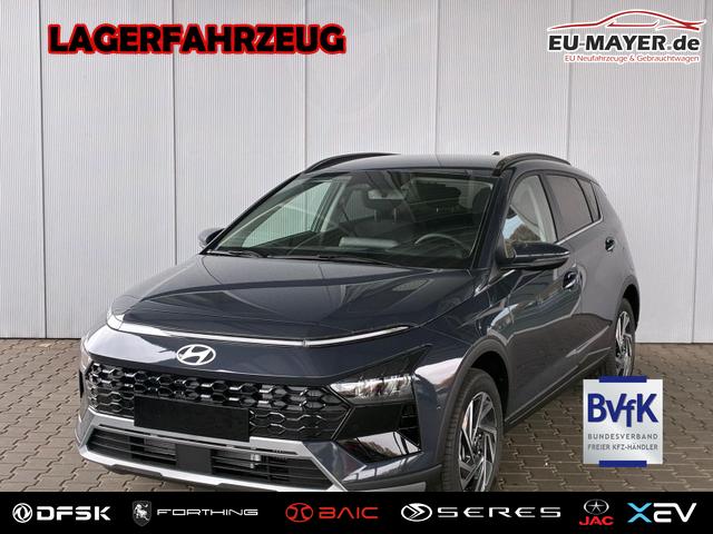 Lagerfahrzeug Hyundai BAYON - Premium 1.0 T-GDI 100 PS 48V 7DCT / Keyless ACC Soundsystem BOSE Sitz   Lenkradheizung LED Navi PDC V&H Kamera Totwinkel Alu 16"
