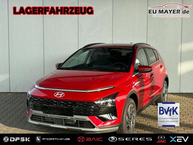 Lagerfahrzeug Hyundai BAYON - Premium 1.0 T-GDI 100 PS 48V 7DCT / Keyless ACC Soundsystem BOSE Sitz   Lenkradheizung LED Navi PDC V&H Kamera Totwinkel Alu 16"