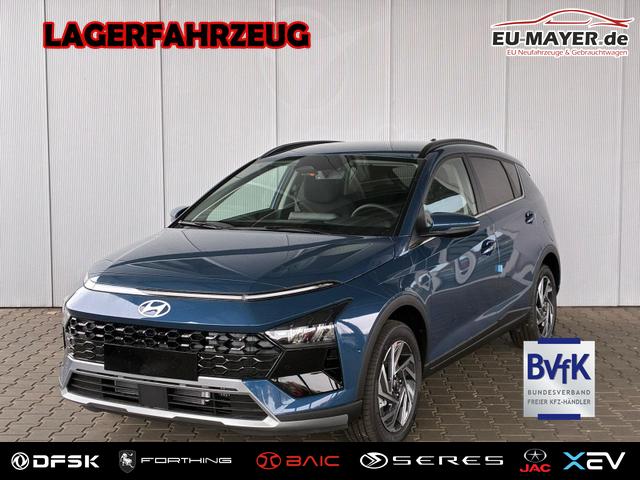 Lagerfahrzeug Hyundai BAYON - Premium 1.0 T-GDI 100 PS 48V 7DCT / Keyless ACC Soundsystem BOSE Sitz   Lenkradheizung LED Navi PDC V&H Kamera Totwinkel Alu 16"