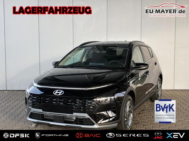 Lagerfahrzeug Hyundai BAYON - Premium 1.0 T-GDI 100 PS 48V 7DCT / Keyless ACC Soundsystem BOSE Sitz   Lenkradheizung LED Navi PDC V&H Kamera Totwinkel Alu 16"
