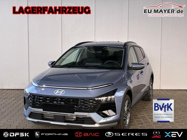 Lagerfahrzeug Hyundai BAYON - Premium 1.0 T-GDI 100 PS 48V 7DCT / Keyless ACC Soundsystem BOSE Sitz   Lenkradheizung LED Navi PDC V&H Kamera Totwinkel Alu 16"