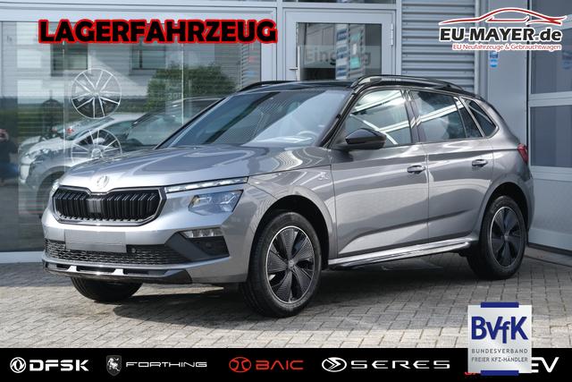 Lagerfahrzeug Skoda Kamiq - Monte Carlo 1.0 TSI AHK Matrix Panodach Kamera Garantie 5J App-Navi