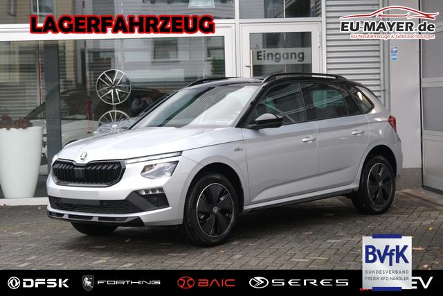 Lagerfahrzeug Skoda Kamiq - Monte Carlo 1.0 TSI DSG AHK Matrix Panodach Kamera Garantie App-Navi