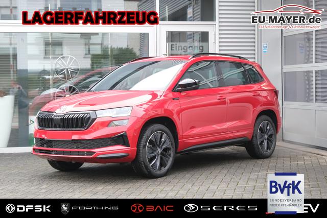 Lagerfahrzeug Skoda Karoq - 2.0 TDI DSG 4x4 Sportline AHK Matrix Assistenzpaket Plus 360&deg; Kamera