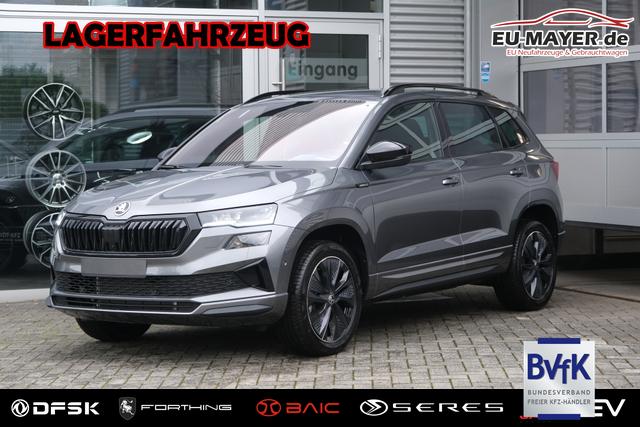 Lagerfahrzeug Skoda Karoq - 2.0 TDI DSG 4x4 Sportline AHK Matrix Assistenzpaket Plus 360&deg; Kamera