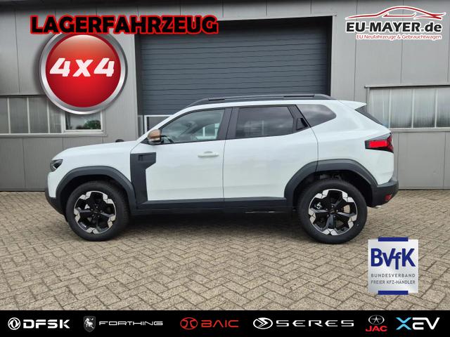 Lagerfahrzeug Dacia Duster - Extreme 4x4 130PS 1.2 TCe 4x Kamera Lenkradheizung Sitzheizung Klimaautomatik Teil-Leder elektr.Parkbremse Bluetooth Apple Carplay Android Auto PDC v h 2xKeyless 18-LM Ganzj.Reifen