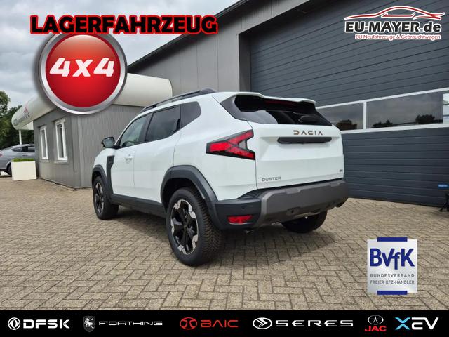 Lagerfahrzeug Dacia Duster - Extreme 4x4 130PS 1.2 TCe 4x Kamera Lenkradheizung Sitzheizung Klimaautomatik Teil-Leder elektr.Parkbremse Bluetooth Apple Carplay Android Auto PDC v h 2xKeyless 18-LM Ganzj.Reifen