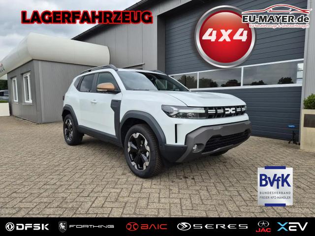 Lagerfahrzeug Dacia Duster - Extreme 4x4 130PS 1.2 TCe 4x Kamera Lenkradheizung Sitzheizung Klimaautomatik Teil-Leder elektr.Parkbremse Bluetooth Apple Carplay Android Auto PDC v h 2xKeyless 18-LM Ganzj.Reifen