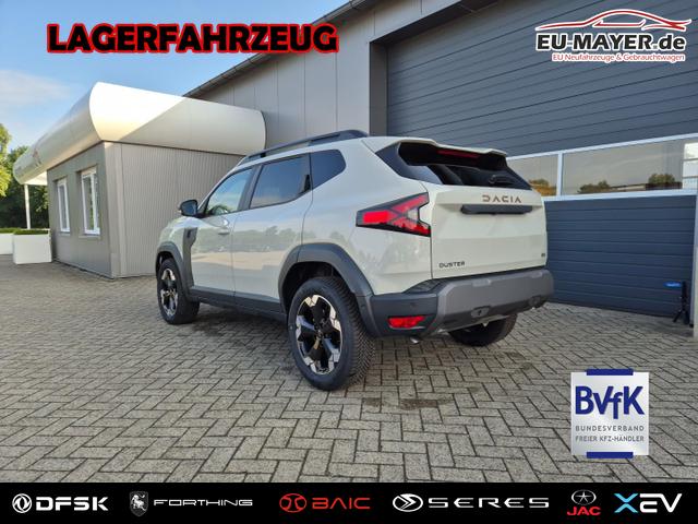 Lagerfahrzeug Dacia Duster - Extreme 4x4 130PS 1.2 TCe 4x Kamera Lenkradheizung Sitzheizung Klimaautomatik Teil-Leder elektr.Parkbremse Bluetooth Apple Carplay Android Auto PDC v h 2xKeyless 18-LM Ganzj.Reifen