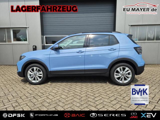 Lagerfahrzeug Volkswagen T-Cross - 1.0 TSI 116PS DSG Life LED-Matrix-Scheinwerfer Klimaautomatik Sitzheizung PDC R&uuml;ckf.Kamera 17-LM abged.Scheiben 2xKeyless DAB  Bluetooth Touchscreen Apple CarPlay Android Auto