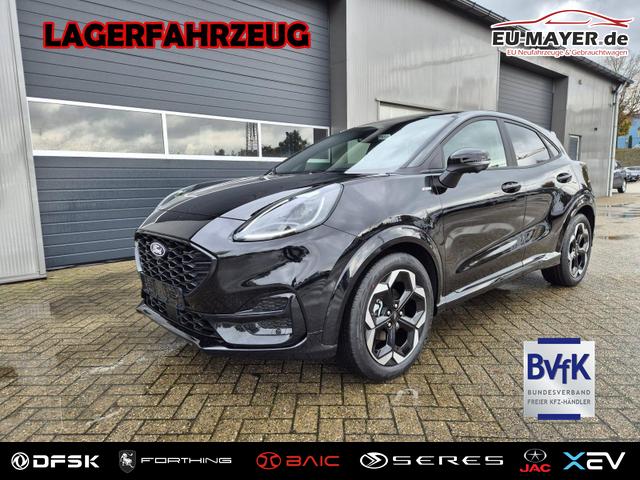 Lagerfahrzeug Ford Puma - ST-Line X 1.0 EcoBoost Hybrid 125PS Automatik NEUES MODELL 360&deg;Kamera AbstandsTempomat el.Heckklappe Premium Leder (Sensico) B O-Sound Klimaautomatik Sitzheizung Lenkradheizung Frontscheibe beheizb. Ford-Navi SYNC4 Bluetooth Apple CarPlay Android A
