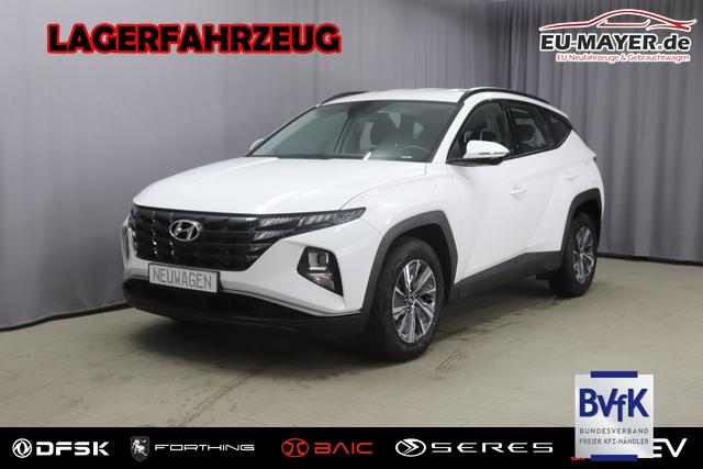 Lagerfahrzeug Hyundai TUCSON - Family 1.6 T-GDI 110kW, 2-Zonen Klimaautomatik, Sitzheizung, AppleCarPlay&Android Auto, Freisprecheinrichtung, Radio DAB, Verkehrszeichenerkennung, R&uuml;ckfahrkamera, eCall Notrufsystem, 17 Zoll Leichtmetallfelgen, uvm.