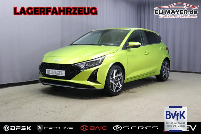 Lagerfahrzeug Hyundai i20 - Trend Line 1.0 T-GDi 74kW, 5-Jahre Herstellergarantie, Infotainment-Paket, Winter-Paket, 8" Infotainmentsystem, AppleCarPlay&Android Auto, Radio DAB, R&uuml;ckfahrkamera, Tempomat, Spurhalteassistent, Nebelscheinwerfer, 17" Leichtmetallfelgen, uvm.