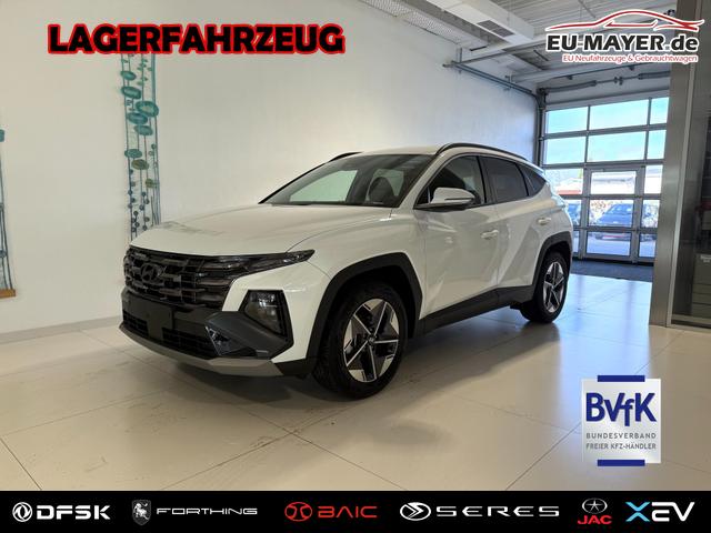 Lagerfahrzeug Hyundai TUCSON - GO  1.6 T-GDI 48V 2WD 117 kW (160 PS) 2-Zonen-Klimaautomatik, Android Auto, Apple CarPlay, Voll-LED Scheinwerfer, Keyless Go, Navigationssystem, Virtual Cockpit, 18 Zoll Leichtmetallfelgen, uvm.