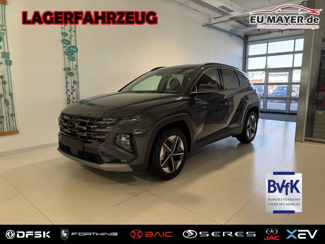 Lagerfahrzeug Hyundai TUCSON - GO  1.6 T-GDI 48V 2WD 117 kW (160 PS) 2-Zonen-Klimaautomatik, Android Auto, Apple CarPlay, Voll-LED Scheinwerfer, Keyless Go, Navigationssystem, Virtual Cockpit, 18 Zoll Leichtmetallfelgen, uvm.