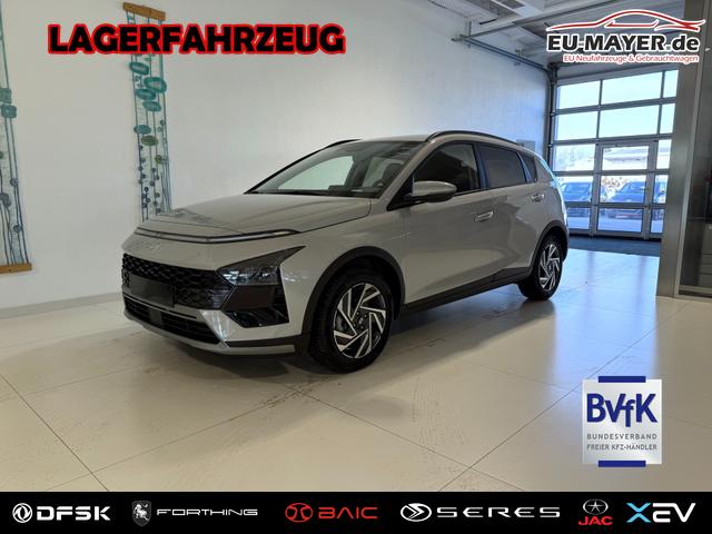 Lagerfahrzeug Hyundai BAYON - GO  1.0 T-GDI DCT 74 kW (101 PS) Toter-Winkel-Assistent, Induktive Ladestation, Comfort-Paket, Lenkradheizung, Sitzheizung, DAB, Android Auto, Apple CarPlay, Navigationssystem, LED-Scheinwerfer, Einparkhilfe, R&uuml;ckfahrkamera, uvm.