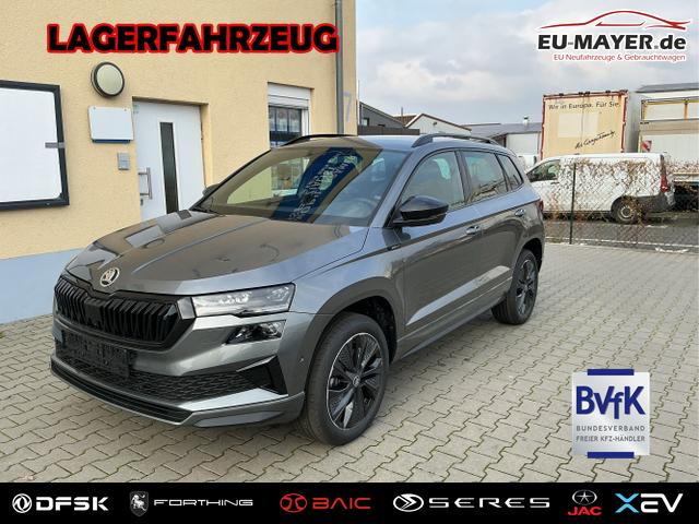 Lagerfahrzeug Skoda Karoq - Sportline 5J.G. Sound Amundsen Matrix 360&deg; ParkAssist Diebstahlw.