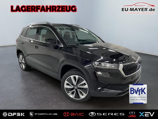 Lagerfahrzeug Skoda Karoq - Selection 1.5 TSI DSG 150PS/110kW 2026  AHK  18"ALU  KESSY  BHZ. Lenkrad