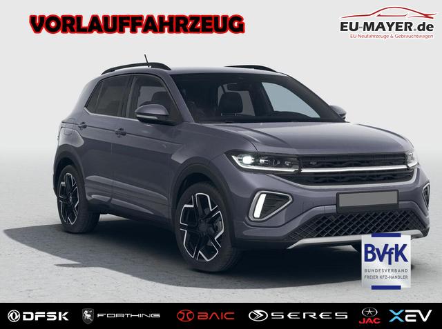 Vorlauffahrzeug Volkswagen T-Cross - R-Line 1.0 TSI DSG AHK Android Auto SHZ Matrix-LED Kamera Keyless 18"