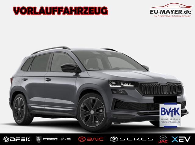 Vorlauffahrzeug Skoda Karoq - Sportline 2.0 TDI DSG AHK NAVI Android Auto  SHZ Keyless Kamera ACC