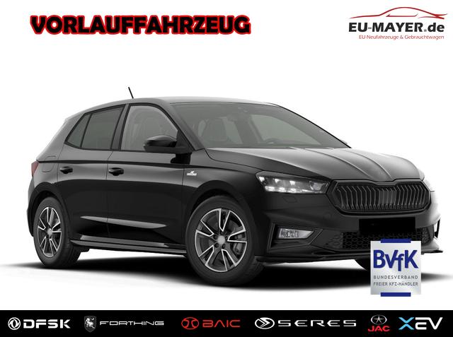 Vorlauffahrzeug Skoda Fabia - Monte Carlo 1.0 TSI DSG Android Auto Totwinkel ACC SHZ Kessy Kamera 2Z Klimaauto SUNSET PDC