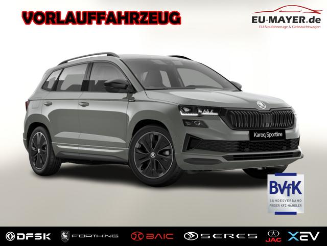 Vorlauffahrzeug Skoda Karoq - Sportline DSG Sportl Matrix Nav 360 Canton ACC Kessy
