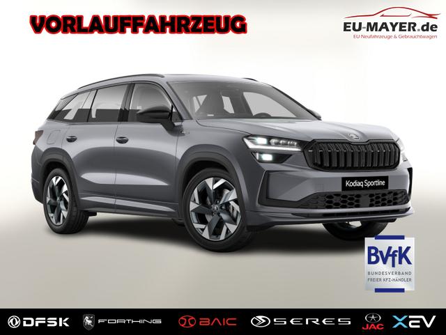 Vorlauffahrzeug Skoda Kodiaq - Sportline 4x4 Sportl AHK Pano 7-S Matrix Nav Kessy