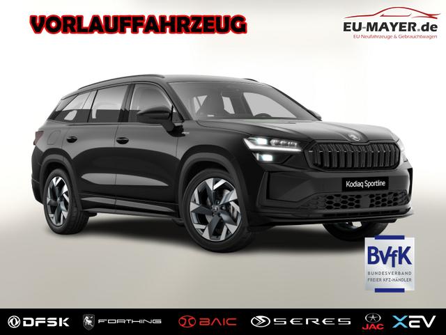 Vorlauffahrzeug Skoda Kodiaq - Sportline Sportl AHK 7-S Matrix Nav Kessy ACC SunS