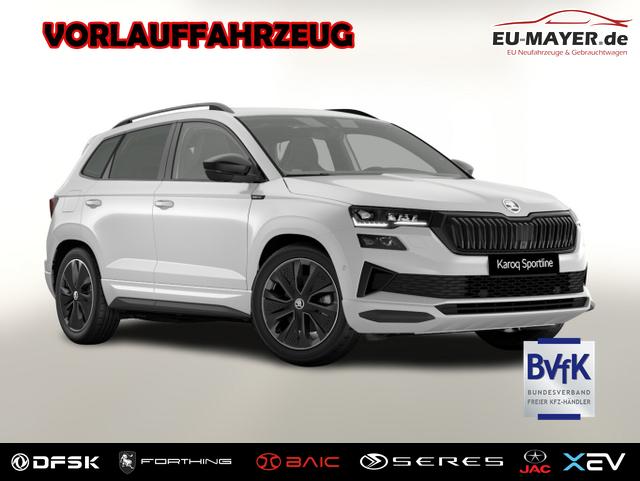 Vorlauffahrzeug Skoda Karoq - Sportline DSG Sportl AHK Pano Matrix Nav 360&deg; Canton