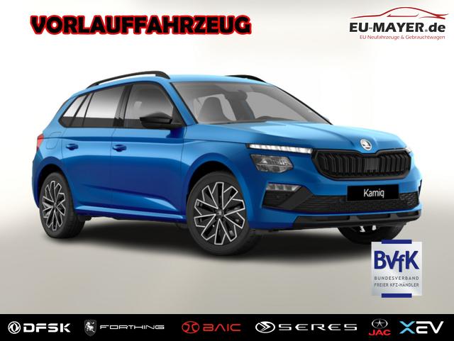 Vorlauffahrzeug Skoda Kamiq - DSG Dynamic ACC SideA Kam Kessy SHZ SunS