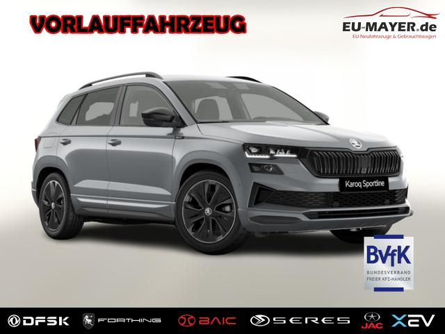 Vorlauffahrzeug Skoda Karoq - Sportline DSG Sportl Matrix Nav 360 Canton ACC Kessy