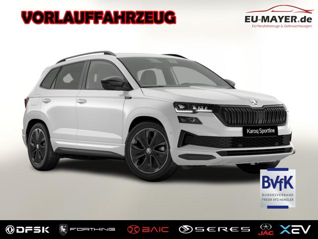 Vorlauffahrzeug Skoda Karoq - Sportline DSG Sportl Matrix Nav 360 Canton ACC Kessy