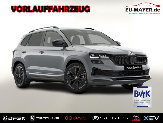 Vorlauffahrzeug Skoda Karoq - Sportline DSG Sportl Matrix Nav 360 Canton ACC Kessy