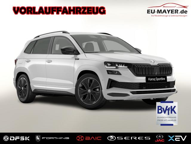 Vorlauffahrzeug Skoda Karoq - Sportline DSG Sportl Matrix Nav 360 Canton ACC Kessy